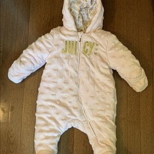 Juicy couture 6-9 month warm suit